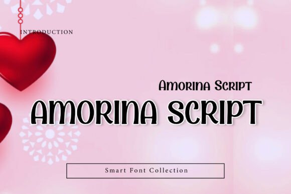 Amorina Script: A Playful, Elegant Display Font for Digital Brands