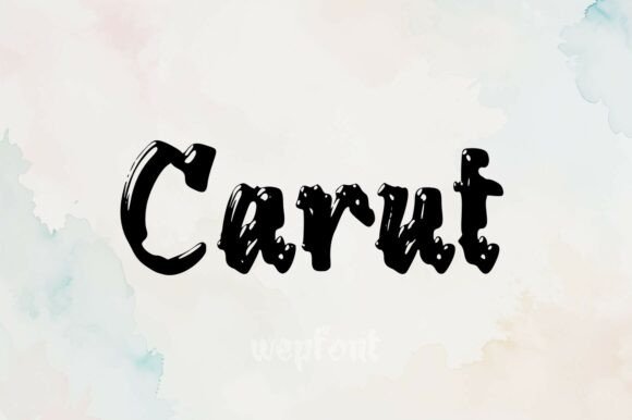 Carut: The Brush Script Font That Elevates Marketing Visuals
