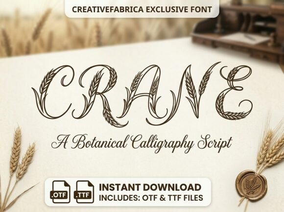Crane Font: A Graceful Typeface for Refined Branding