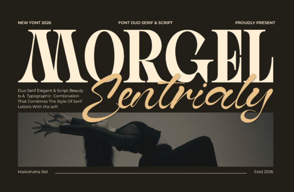 Morgel Eentrialy: A Serif Font Built for Scroll-Stopping Campaigns