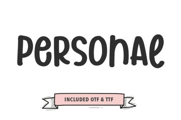 Personal: A Chic Script Typeface for Editorial Design