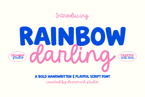 Rainbow Darling Duo: A Display Font That Delivers Joy & Clarity Online