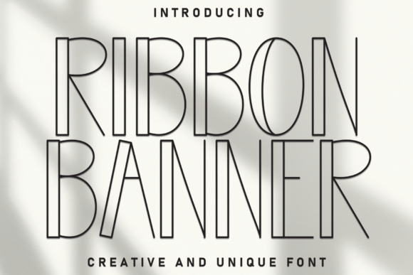 Ribbon Banner: A Friendly Handwritten Font for Branding