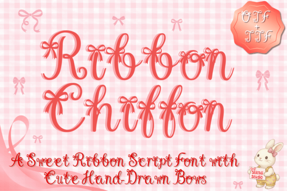 Ribbon Chiffon: A Sweet Coquette Script Font for Branding