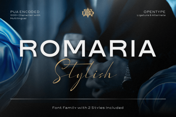 Romaria Stylish: A Refined Display Font for Editorial Design
