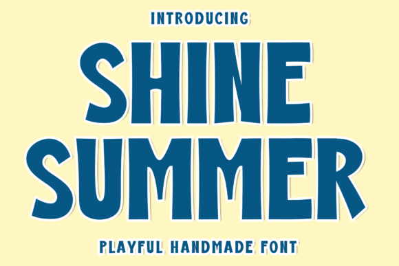 Shine Summer: A Fluid Script Font for Luxe Branding