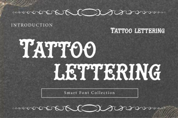 Tattoo Lettering: The West Coast Script Font for Digital Design