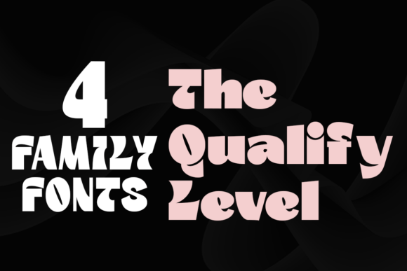 The Quality Level: Bold Display Font for Clear Campaigns
